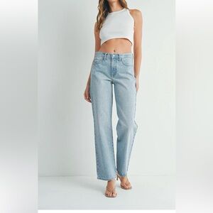 Just Black Relaxed Straight Jean